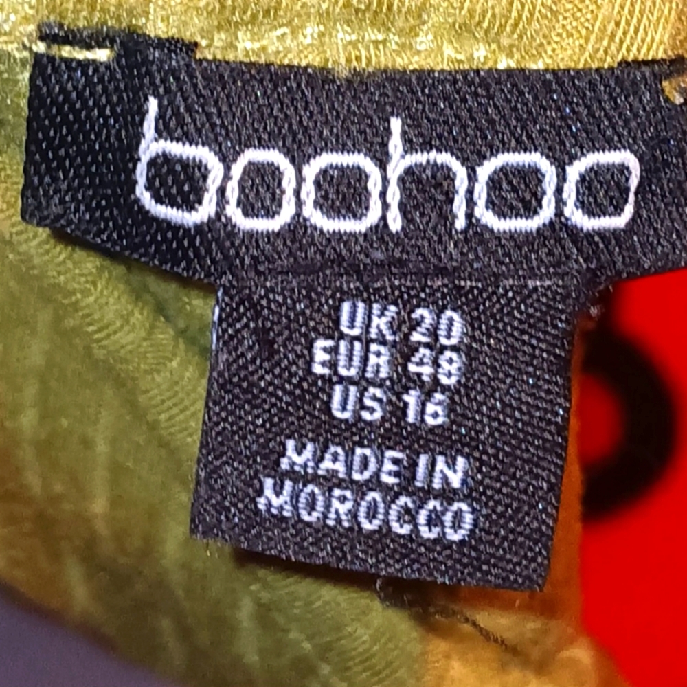BOOHOO: Green Tank Top - Picture 2 of 2